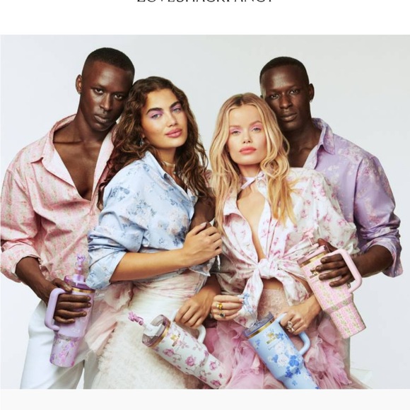 BRAND NEW NEVER OPENED! THE STANLEY X LOVESHACKFANCY QUENCHER | 40 OZ SOLD OUT - Picture 3 of 7